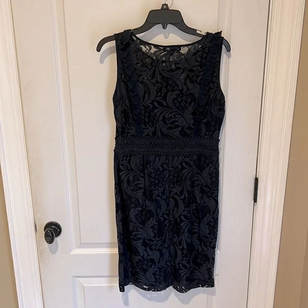 New Romeo & Juliet Couture navy lace dress